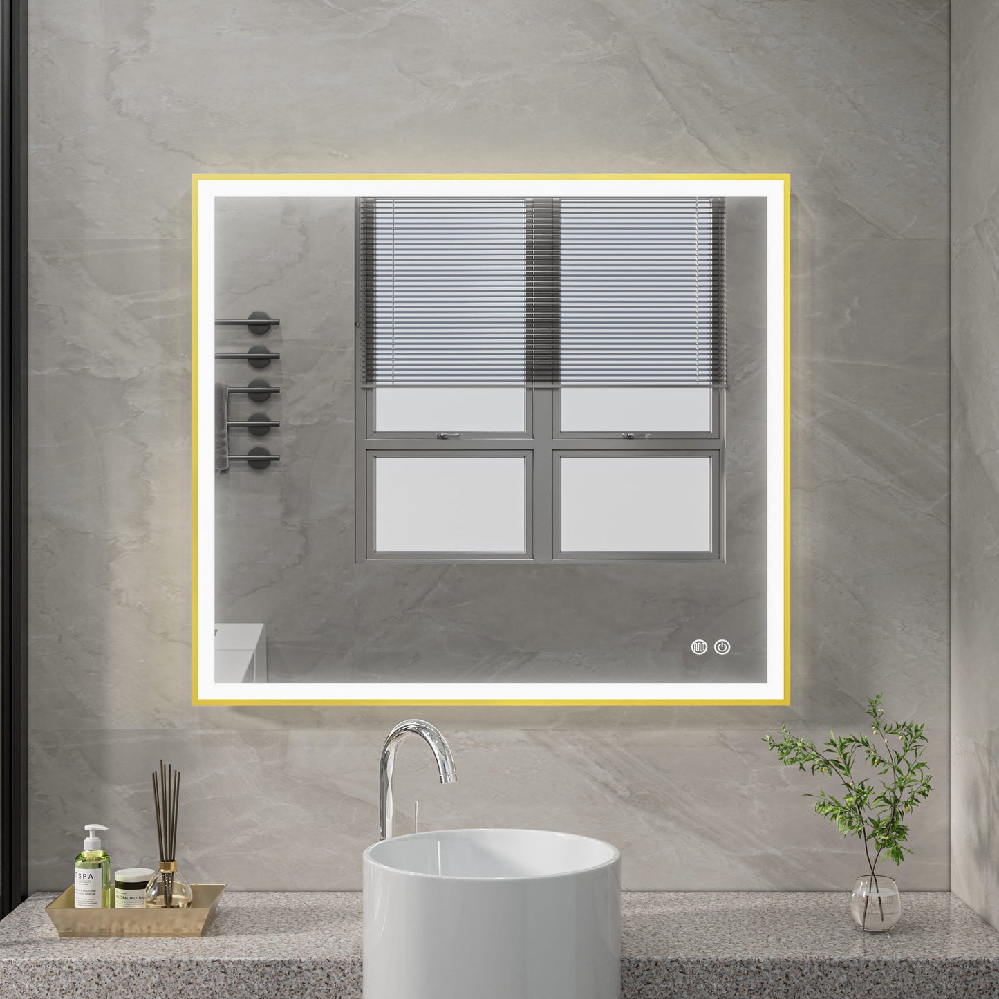 LM105-F LED Mirror